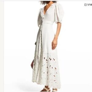 Veronica Beard Hope Eyelet Maxi Dress
